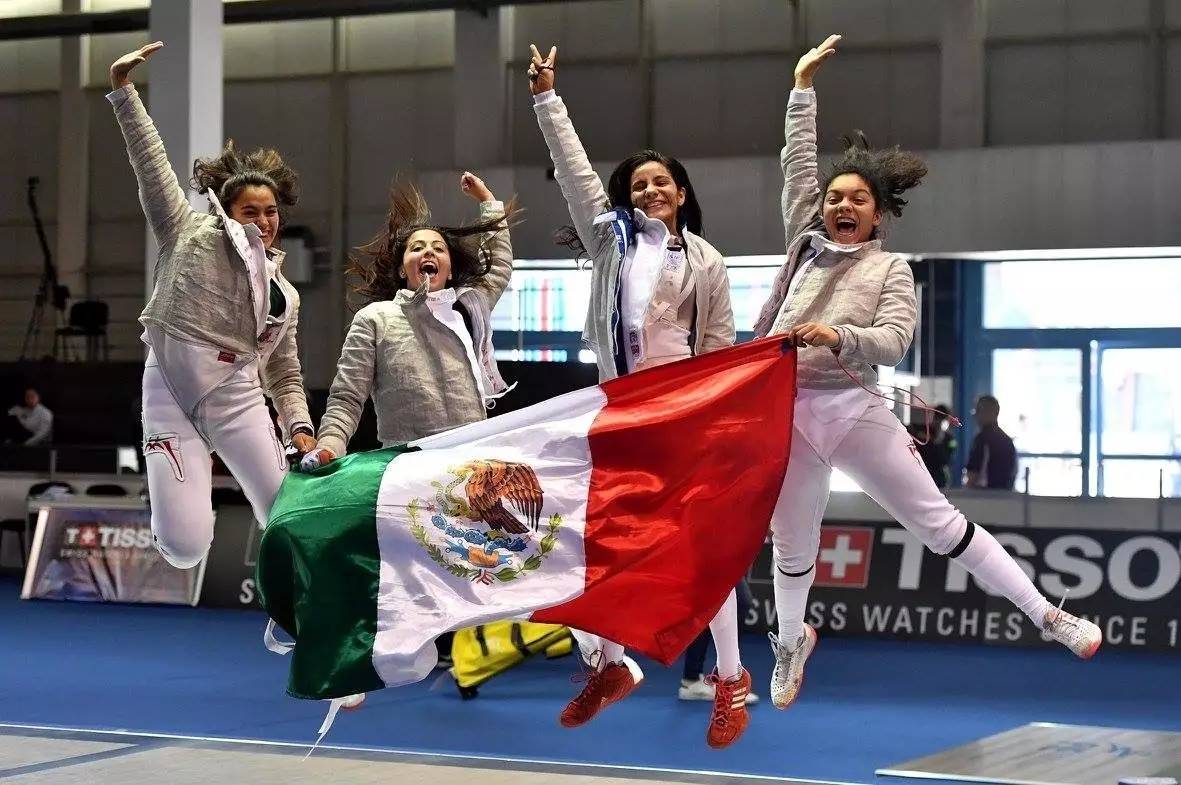 墨西哥代表团包揽射击奖牌